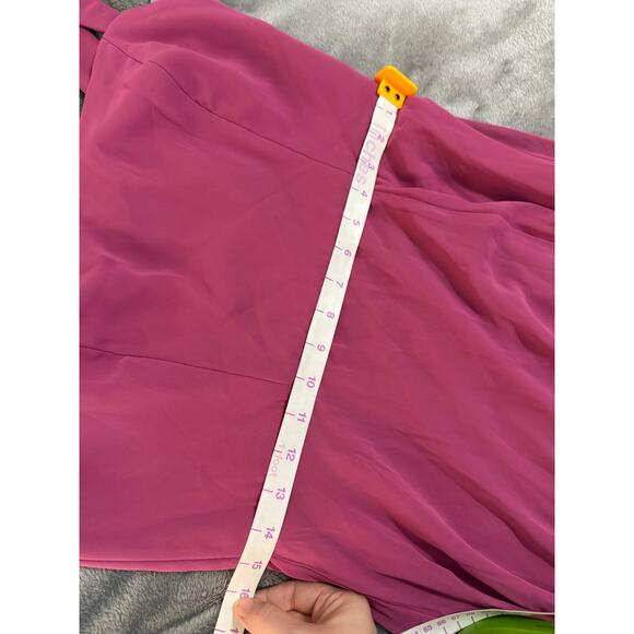 NWT After‎ Six CONTOURED WIDE STRAP SWEETHEART MAXI DRESS TEA ROSE Size 12 R - Picture 12 of 13